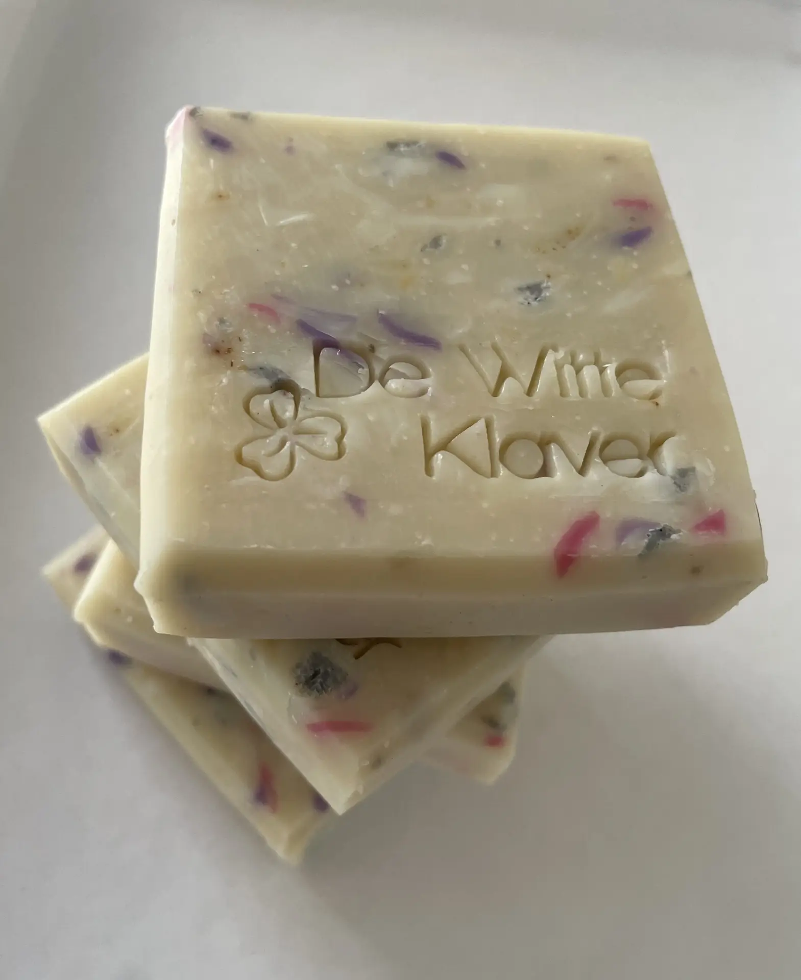Klaverbont of Confetti hand/douche zeep - Afbeelding 2