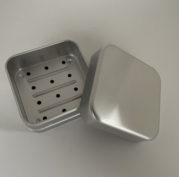 Aluminium Reis Zeepbakje
