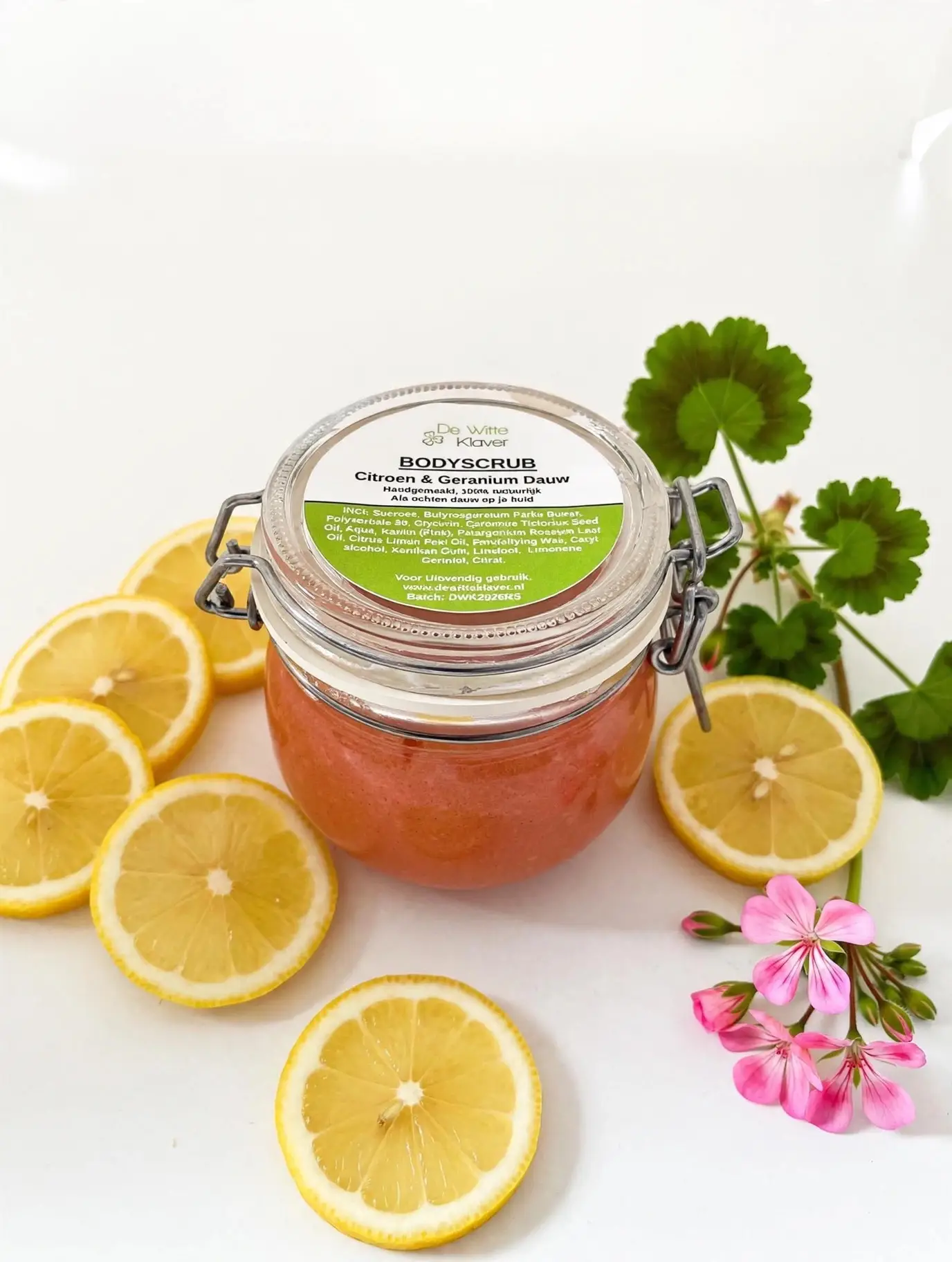 Bodyscrub Citroen & Geranium Dauw